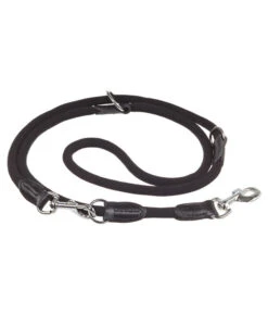 HUNTER Verstellbare Führleine Freestyle 10/200, Schwarz