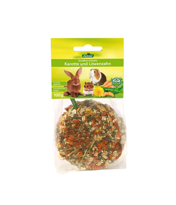 Dehner Nagersnack Knabber-Scheibe, 100 G 1 Dehner Nagersnack Knabber-Scheibe, 100 G
