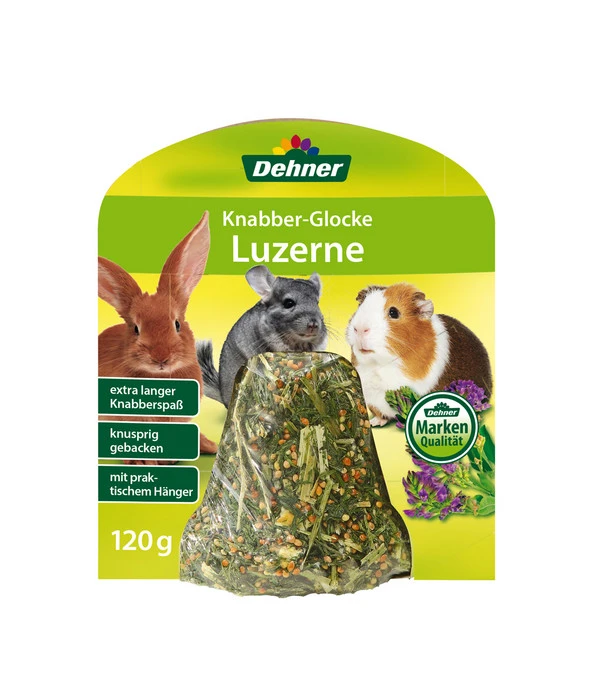 Dehner Knabber-Glocke Luzerne, 120 G 1 Dehner Knabber-Glocke Luzerne, 120 G