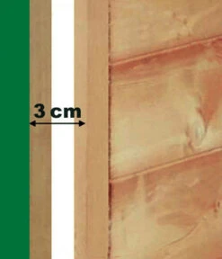 KERBL Kaninchenstall Tyrol Alpin, Ca. B119/H119/T100 Cm -Heimtier Verkauf 1722032 WE DE 010 KleintierstallTyrolAlpin