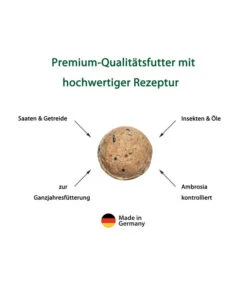 Dehner Natura Insekten-Knödel, Ohne Netz, 100 Stk. Je 100 G -Heimtier Verkauf 1728013 WE DE 002 Meisenknoedel USPGrafikInsekten