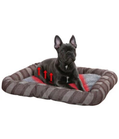 KERBL Pet Hundebett Pablo, Grau, Ca. B120/H10/T80 Cm -Heimtier Verkauf 2028470 WE DE 004 KerblLiegebettPaolo