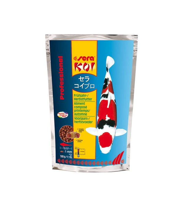 Sera Koi Professional, Frühjahr-/Herbstfutter 1 Sera Koi Professional, Frühjahr-/Herbstfutter