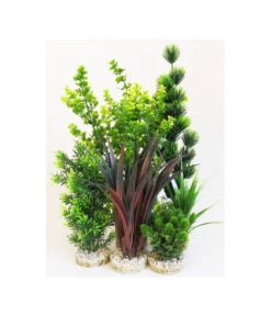 Sydeco Kit Kombi 5, Kunstpflanzen, 5 Stück