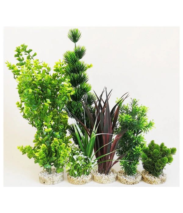 Sydeco Kit Kombi 5, Kunstpflanzen, 5 Stück 2 Sydeco Kit Kombi 5, Kunstpflanzen, 5 Stück – Bild 2