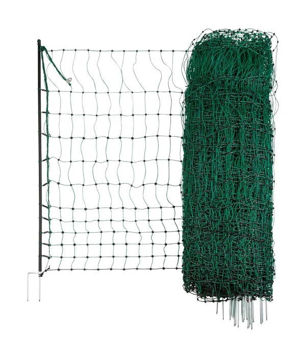 KERBL Geflügelnetz PoultryNet, Elektrifizierbar, Doppelspitze 1 KERBL Geflügelnetz PoultryNet, Elektrifizierbar, Doppelspitze