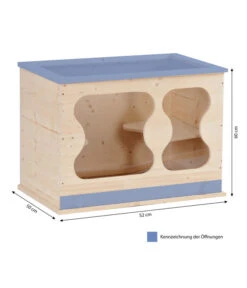 Silvio Design Nagerkäfig Coco, Ca. B52/H60/T50 Cm -Heimtier Verkauf 3203601 WE BG 001 NagerkaefigCoco