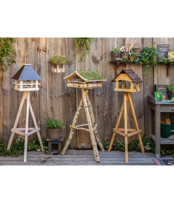 Dehner Natura Futterhaus Moosdach, Ca. B60/H130/T60 Cm 2 Dehner Natura Futterhaus Moosdach, Ca. B60/H130/T60 Cm – Bild 2