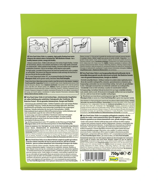Tetra Pond Colour Sticks, Fischfutter 3 Tetra Pond Colour Sticks, Fischfutter – Bild 3