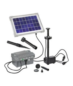 Esotec Solarpumpe Palermo LED Für Den Gartenteich