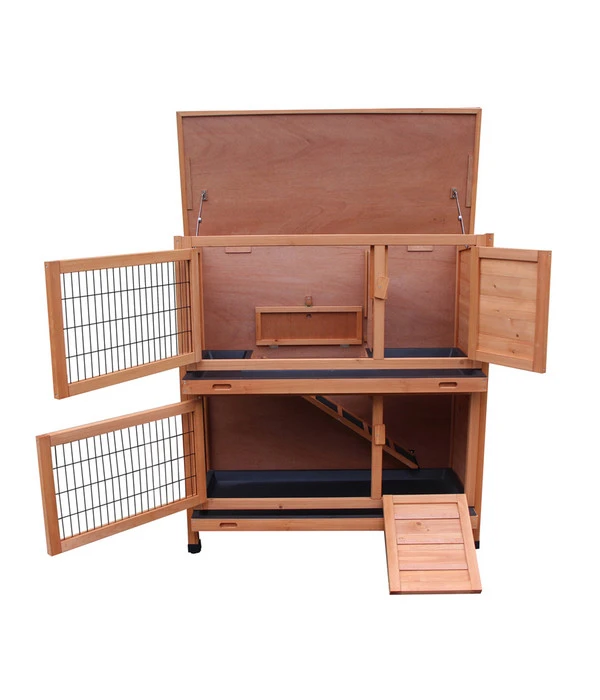 Dehner Kaninchenstall Original, Ca. B114/H116/T57 Cm 8 Dehner Kaninchenstall Original, Ca. B114/H116/T57 Cm – Bild 8