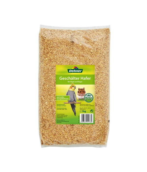 Dehner Geschälter Hafer, 1 Kg 1 Dehner Geschälter Hafer, 1 Kg