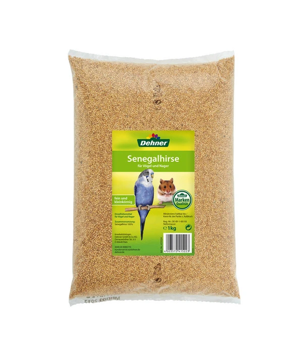 Dehner Senegalhirse, 1 Kg 1 Dehner Senegalhirse, 1 Kg