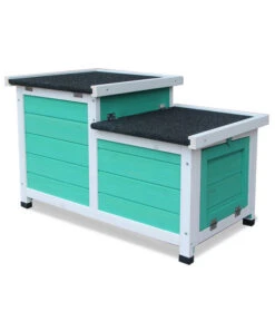 Dehner Nagerschlafhaus Happy Home Teatro, Türkis -Heimtier Verkauf 4261608 WE FS 003 DehnerHappyHomeNagerschlafhausTeatro