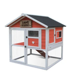 Dehner Nagerheim Happy Home Castel, Apricot, Ca. B106/H108/T103 Cm