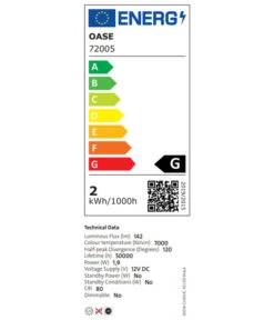 BiOrb® Aquarium CLASSIC 30 LED 5 BiOrb® Aquarium CLASSIC 30 LED -Heimtier Verkauf 4430666 WE DE 009 EEKLabel OaseBiorbClassic30LEDblack