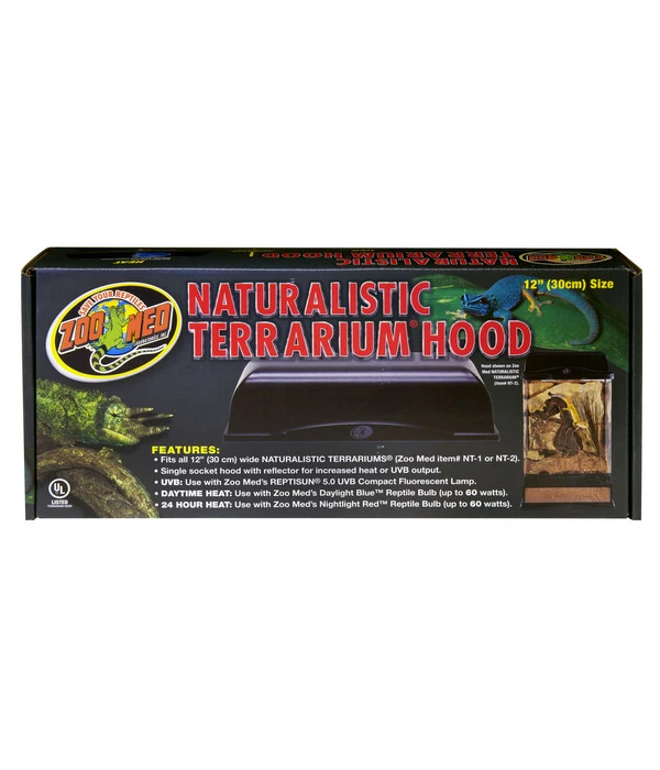 ZooMed Terrariumaufsatzleuchte Naturalistic Terrarium Hood, 30 Cm 1 ZooMed Terrariumaufsatzleuchte Naturalistic Terrarium Hood, 30 Cm