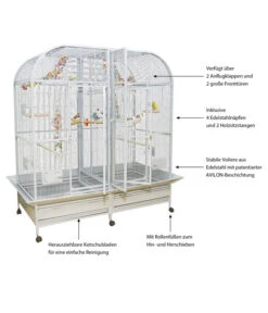 Montana Vogelvoliere Palace II, Platinum -Heimtier Verkauf 4483251 WE IG 003 VolierePalaceIiFuerVoegelPlatinumVolierePalaceIiPlatinum
