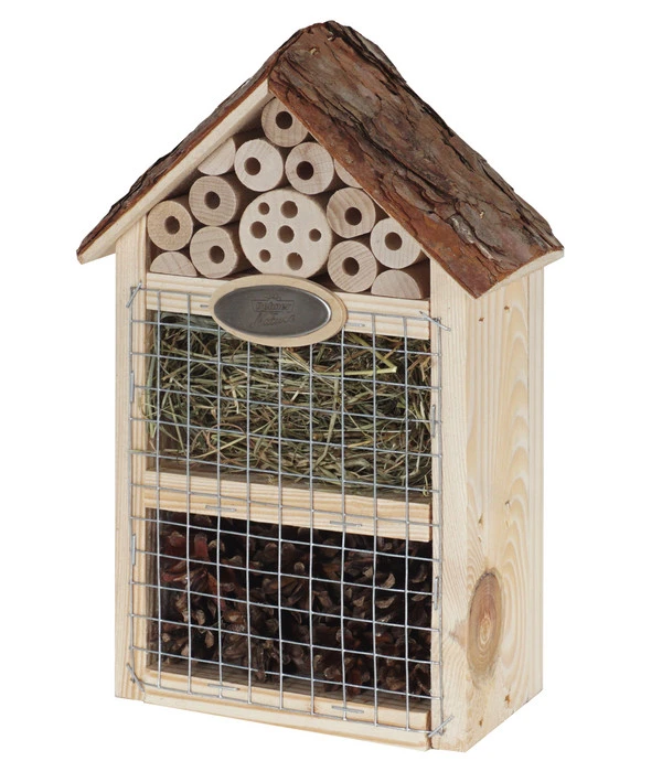 Dehner Natura Insektenhotel Flavia, Ca. B19/H28/T9 Cm 1 Dehner Natura Insektenhotel Flavia, Ca. B19/H28/T9 Cm
