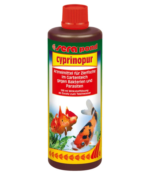 Sera Cyprinopur Arzneimittel Für Fische Im Gartenteich 1 Sera Cyprinopur Arzneimittel Für Fische Im Gartenteich