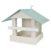 Siena Garden Vogelhaus Toulouse, Weiß/silber, Ca. B26/H21/T19 Cm