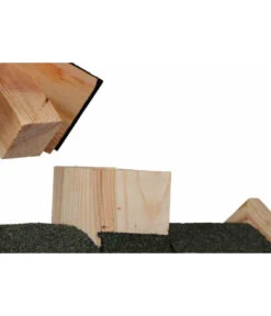 Siena Garden Vogelhaus Ybbs, Braun/grün, Ca. B36/H28/T28 Cm -Heimtier Verkauf 6601462 WE DE 003 GautzschWVVogelhaeuschen