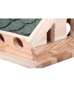 Siena Garden Vogelhaus Ybbs, Braun/grün, Ca. B36/H28/T28 Cm -Heimtier Verkauf 6601462 WE DE 004 GautzschWVVogelhaeuschen