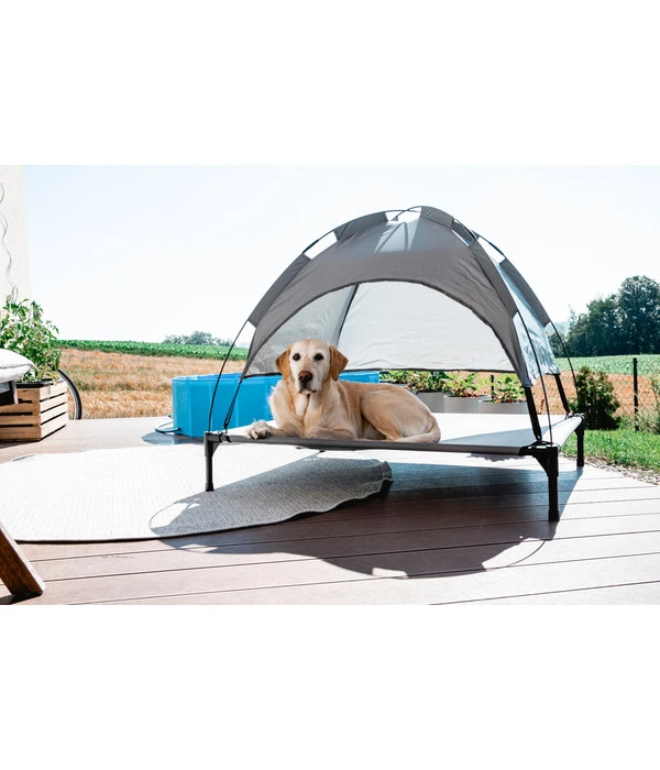 KERBL Hundeliege Vacation, Grau, Ca. B105/H75/T86 Cm 2 KERBL Hundeliege Vacation, Grau, Ca. B105/H75/T86 Cm – Bild 2