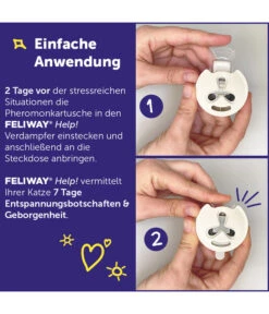 FELIWAY® Help Verdampfer Start-Set -Heimtier Verkauf 6607527 WE DE 004 CevaFeliwayHelpStarterSet
