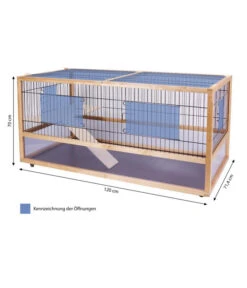 Skyline Nagerkäfig Hoppelgarden 120, Ca. B120/H70/T71,4 Cm -Heimtier Verkauf 6649990 WE BG 001 SkyNHHoppelgarden120