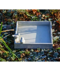 Dobar® Wildlife Vogeltränke Carré, Keramik, Grau, Ca. B29/H5/T29 Cm 11 Dobar® Wildlife Vogeltränke Carré, Keramik, Grau, Ca. B29/H5/T29 Cm -Heimtier Verkauf 6689210 WE MO 003 DobarWVEdleVogeltraenkeCarre