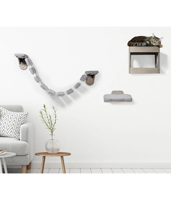 Dobar Petlife Katzenmöbelset, Inkl. Leiter, Höhle Und Liegefläche 2 Dobar Petlife Katzenmöbelset, Inkl. Leiter, Höhle Und Liegefläche – Bild 2