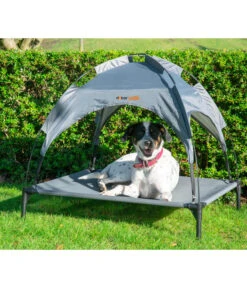 Dobar Petlife Outdoor-Hundeliege, Inkl. Sonnendach, Ca. B89,5/H86/T80 Cm -Heimtier Verkauf 6689806 WE MO 002 DobarHundeOutdoorLiege