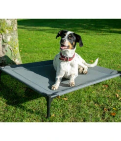 Dobar Petlife Outdoor-Hundeliege, Inkl. Sonnendach, Ca. B89,5/H86/T80 Cm -Heimtier Verkauf 6689806 WE MO 004 DobarHundeOutdoorLiege