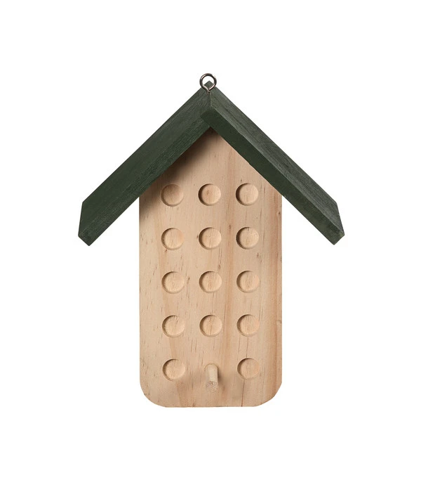 Dehner Natura Futterhaus + Streichmesser Für Erdnuss-Aufstrich 2 Dehner Natura Futterhaus + Streichmesser Für Erdnuss-Aufstrich – Bild 2