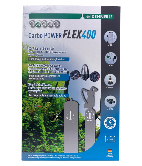 DENNERLE CO2 Pflanzendünge-Set CarboPOWER FLEX400 1 DENNERLE CO2 Pflanzendünge-Set CarboPOWER FLEX400