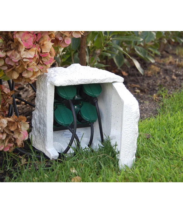 Ubbink Steckdosenverteiler Stone Decor 2 Ubbink Steckdosenverteiler Stone Decor – Bild 2