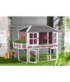 Dehner Nagerheim Happy Home Palazzo, Rotbraun, Ca. B145/H121/T72 Cm -Heimtier Verkauf 6838809 WE MO 002 MQNagerheimHappyHomePalazzoRotbraun