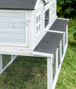 Dehner Nagerheim Happy Home Refugio, Ca. B190/H117/T76 Cm 15 Dehner Nagerheim Happy Home Refugio, Ca. B190/H117/T76 Cm -Heimtier Verkauf 6846174 WE DE 003 DehnerMarkenqualitaetKaninchenstallDoppelstock