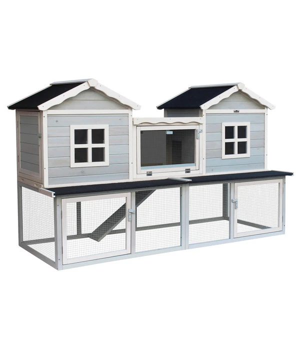 Dehner Nagerheim Happy Home Refugio, Ca. B190/H117/T76 Cm 1 Dehner Nagerheim Happy Home Refugio, Ca. B190/H117/T76 Cm