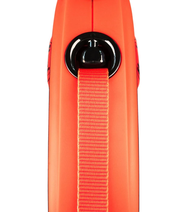 Flexi® Hundeleine Gurt-Leine XTREME, Medium, Schwarz/orange, 5 M 3 Flexi® Hundeleine Gurt-Leine XTREME, Medium, Schwarz/orange, 5 M – Bild 3
