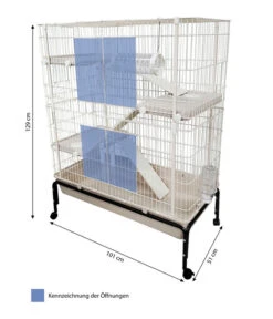 Dehner Lieblinge Nagerheim Alvin, Ca. B101/H129/T51 Cm -Heimtier Verkauf 6884555 WE BG 001 DehnerLieblingeNagerheimAlvin
