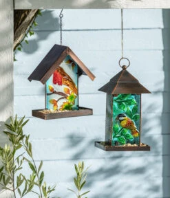 Dehner Natura Futtersäule Morgana, Ca. B16,5/H33/T16 Cm -Heimtier Verkauf 6912380 6912448 WE MO 001 DehnerNaturaFutterstellenMetallGlasBunt