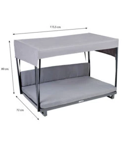 Greemotion PET Outdoor-Haustiersofa Mit Dach, Grau 18 Greemotion PET Outdoor-Haustiersofa Mit Dach, Grau -Heimtier Verkauf 6952899 WE DE 001 TestrutHaustierSofamitDachAlu