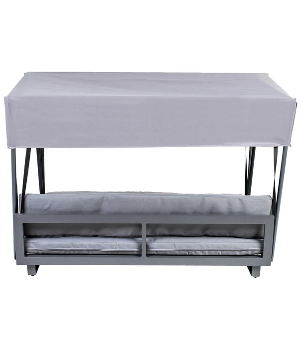 Greemotion PET Outdoor-Haustiersofa Mit Dach, Grau 13 Greemotion PET Outdoor-Haustiersofa Mit Dach, Grau – Bild 13