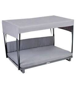 Greemotion PET Outdoor-Haustiersofa Mit Dach, Grau