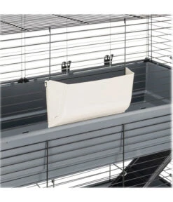 Ferplast Nagerheim Rabbit 120 Double, Grau, Ca. B118/H117/T58 Cm -Heimtier Verkauf 6953160 WE DE 004 FerplastNagerKRabbit120DoubleM