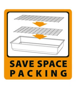 Ferplast Nagerheim Rabbit 120 Double, Grau, Ca. B118/H117/T58 Cm -Heimtier Verkauf 6953160 WE DE 007 FerplastNagerKRabbit120DoubleM