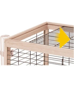 Ferplast Nagerheim Arena 120, Hellbraun, Ca. B125/H51/T64 Cm -Heimtier Verkauf 6953228 WE DE 003 FerplastNagerKArena120Schwarz