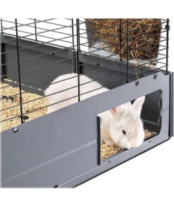 Ferplast Nagerheim Multipla Maxi, Schwarz, Ca. B142/H50/T72 Cm -Heimtier Verkauf 6953244 WE DE 0010 FerplastNagerKMultiplaMaxiSchwarz